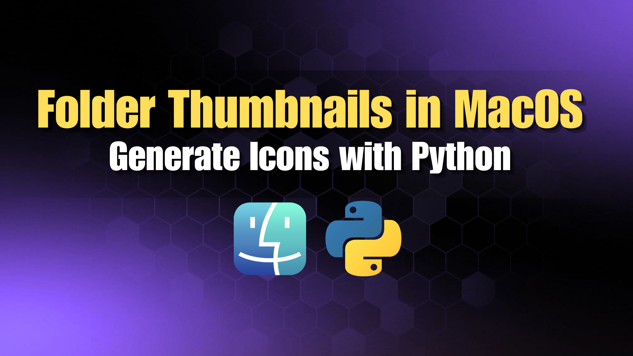 Adding Thumbnail Previews to Folders in Mac Finder with Python
