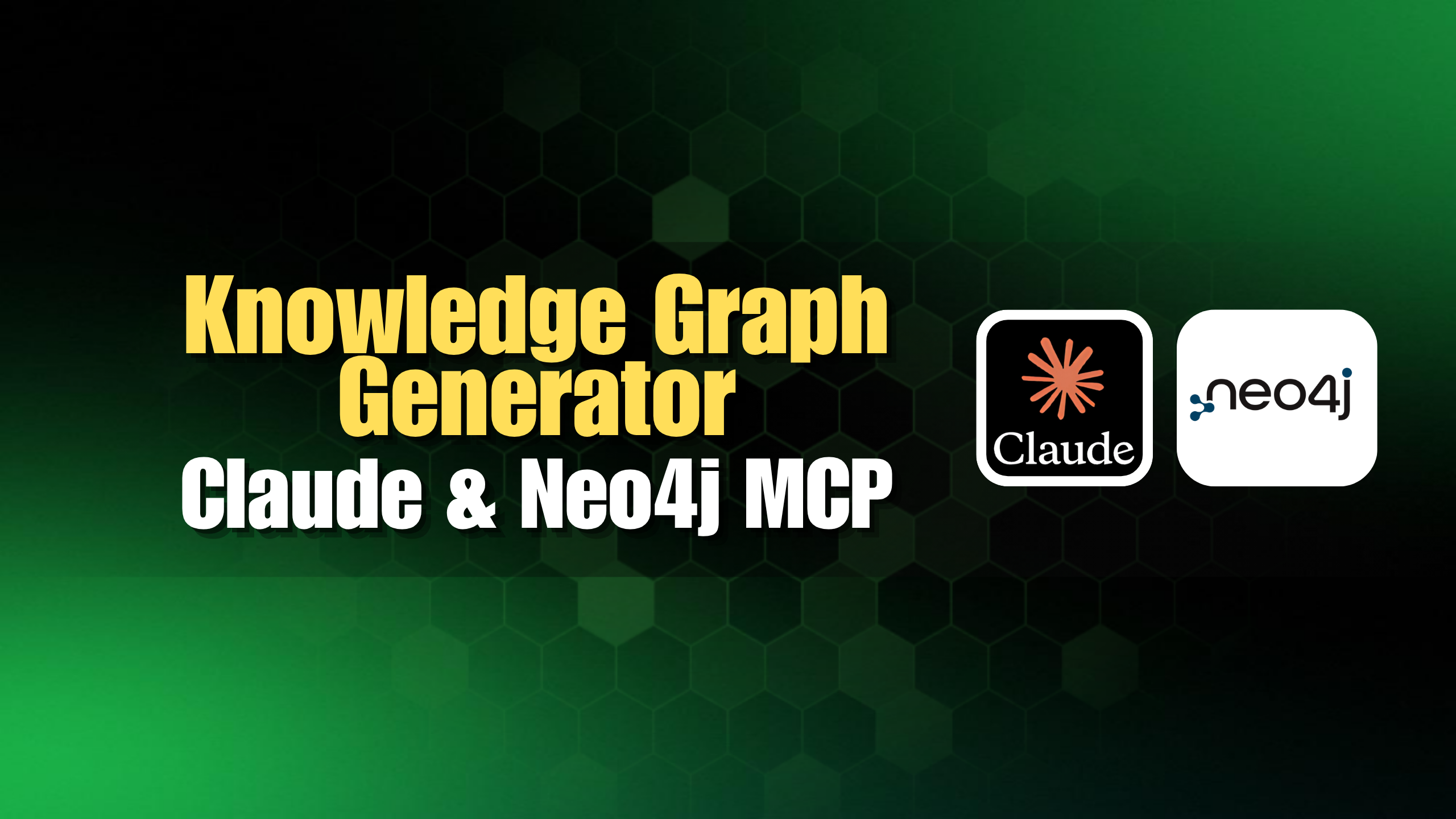 Knowledge Graph Generator with Claude Desktop and Neo4j MCP