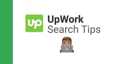 UpWork: Job Search Tips & Tricks